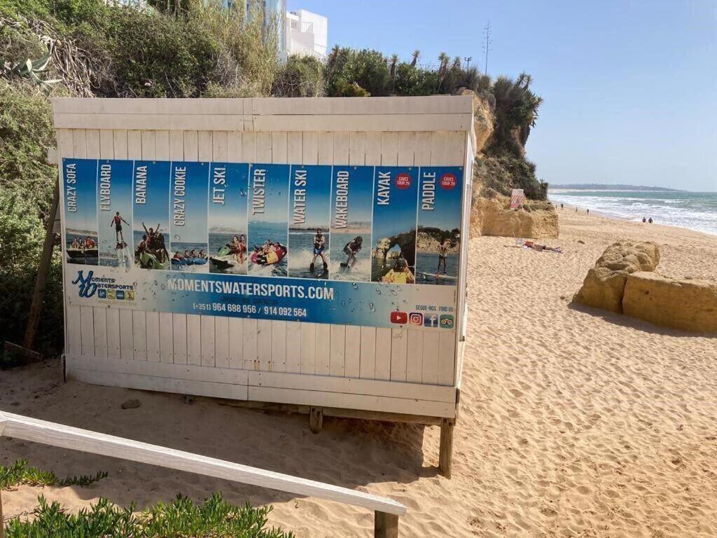 Luxury Two Br Pool View Beach Side Apartment At Algarve'S Longest Beach Armação de Pêra المظهر الخارجي الصورة